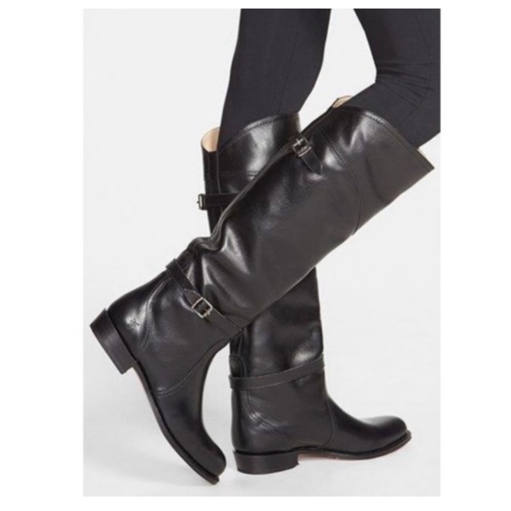 Frye Dorado Riding Boot Black; Excellant  Condition (Only worn once) size 9